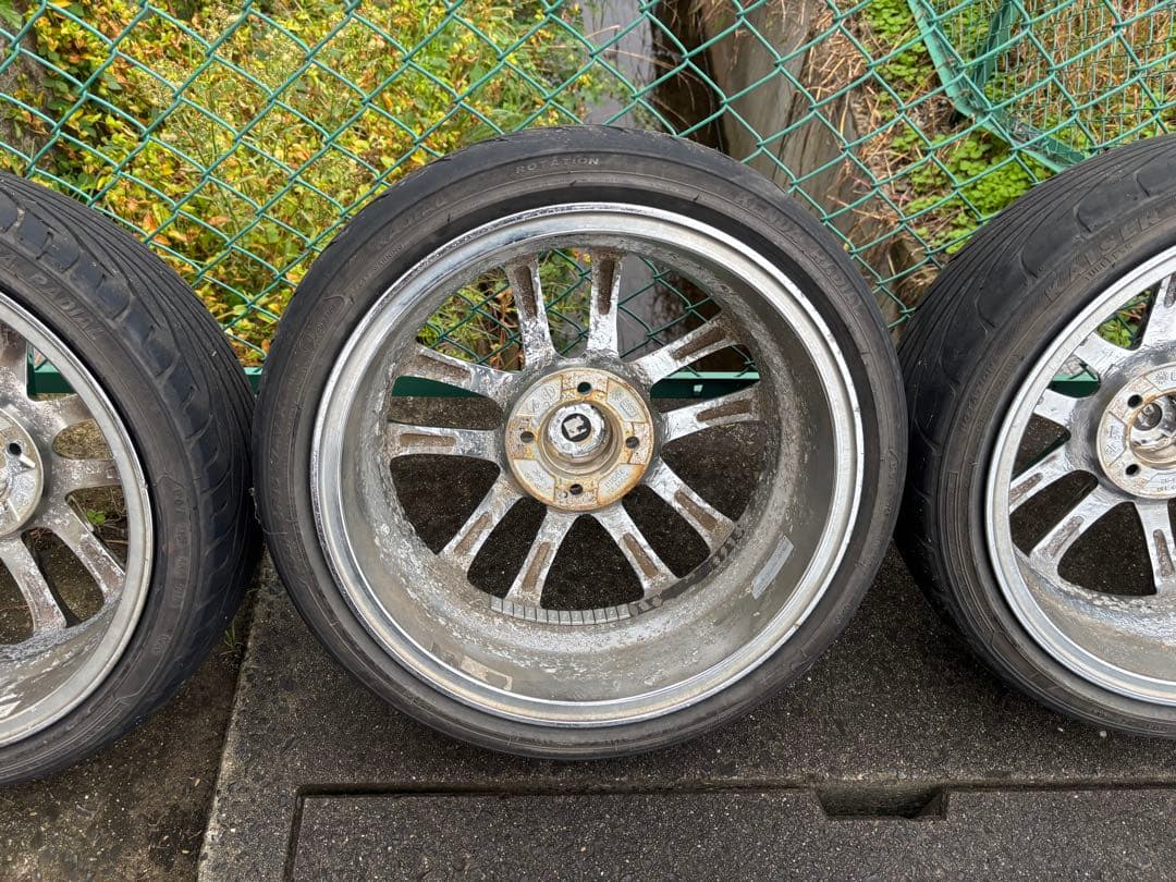 16インチクレンツェ クロームホイール 4本セット