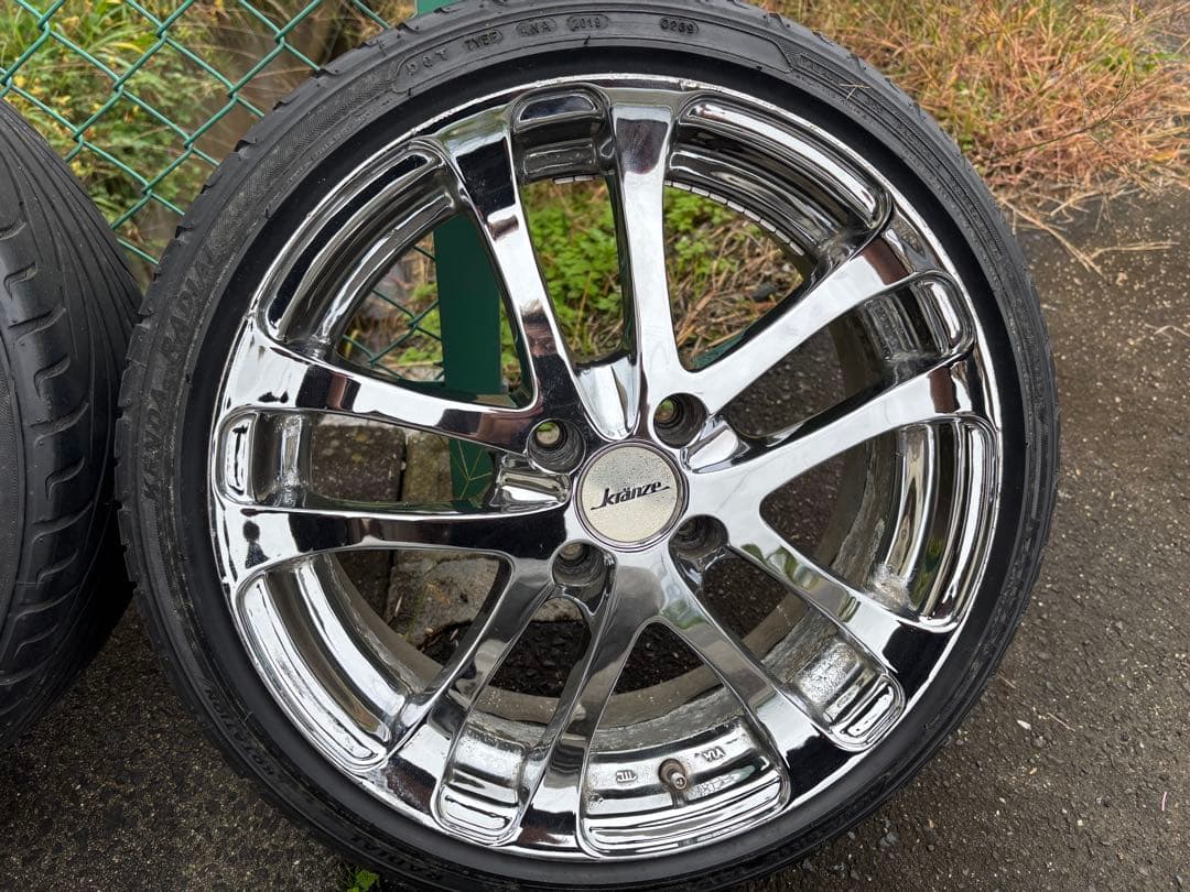 16インチクレンツェ クロームホイール 4本セット