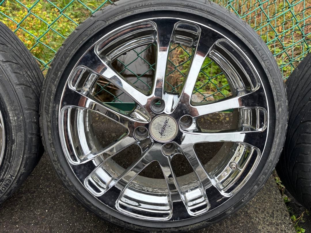 16インチクレンツェ クロームホイール 4本セット