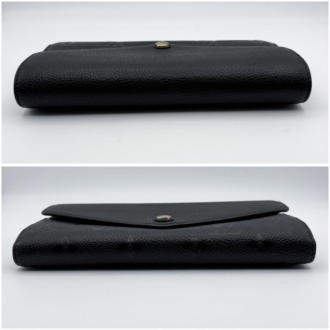 IRIS ルイヴィトン ポルトフォイユ サラ アンプラント 長財布ノアール