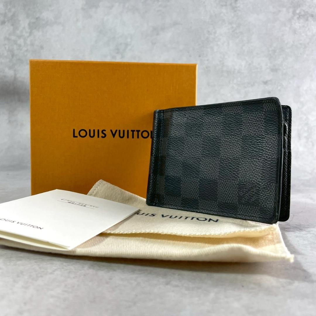 極美品✨ルイヴィトン ダミエ グラフィット ポルトフォイユ パンス RFID搭載