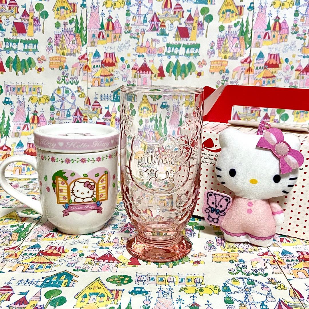 ハローキティ まとめ売り ひよこキティちゃん ぬいぐるみ マグ ご当地根付け 他