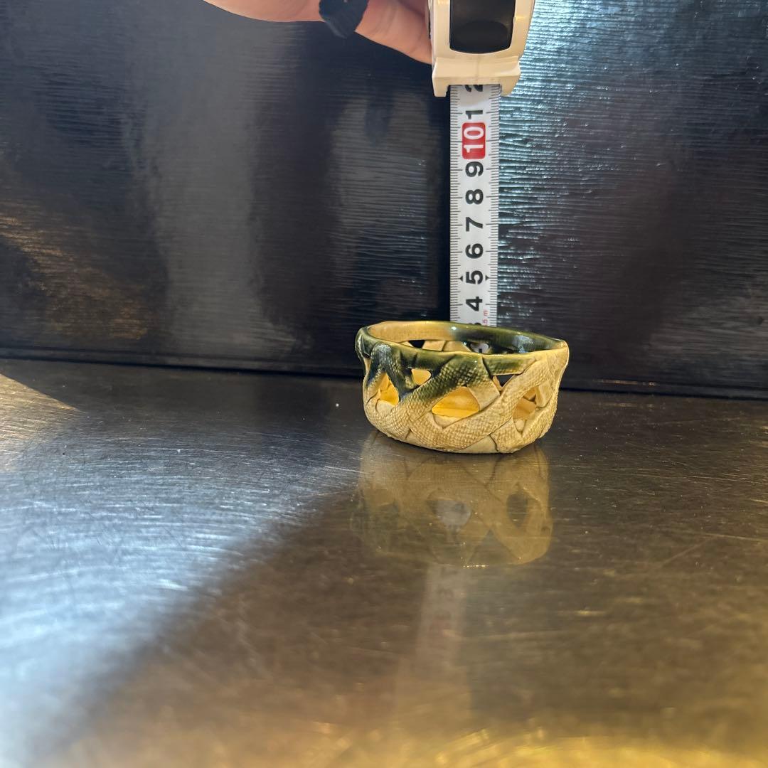 おまとめ陶器製　小鉢　籠目　15個セットとお椀10個