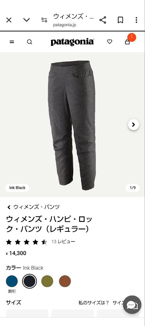 Patagonia ウィメンズ ハンピ・ロックパンツ 2