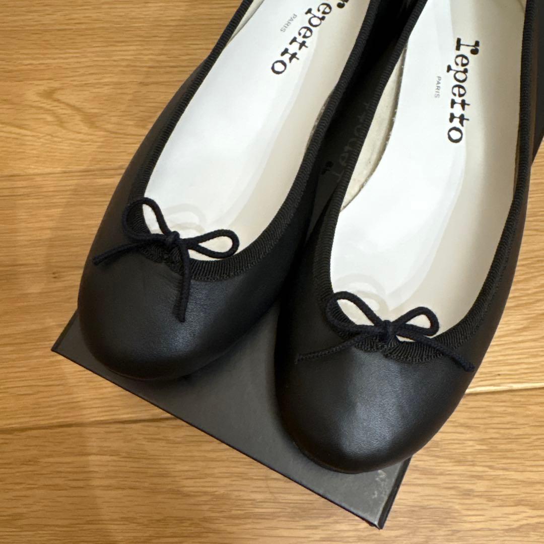 Repetto ブラック バレエシューズ 35