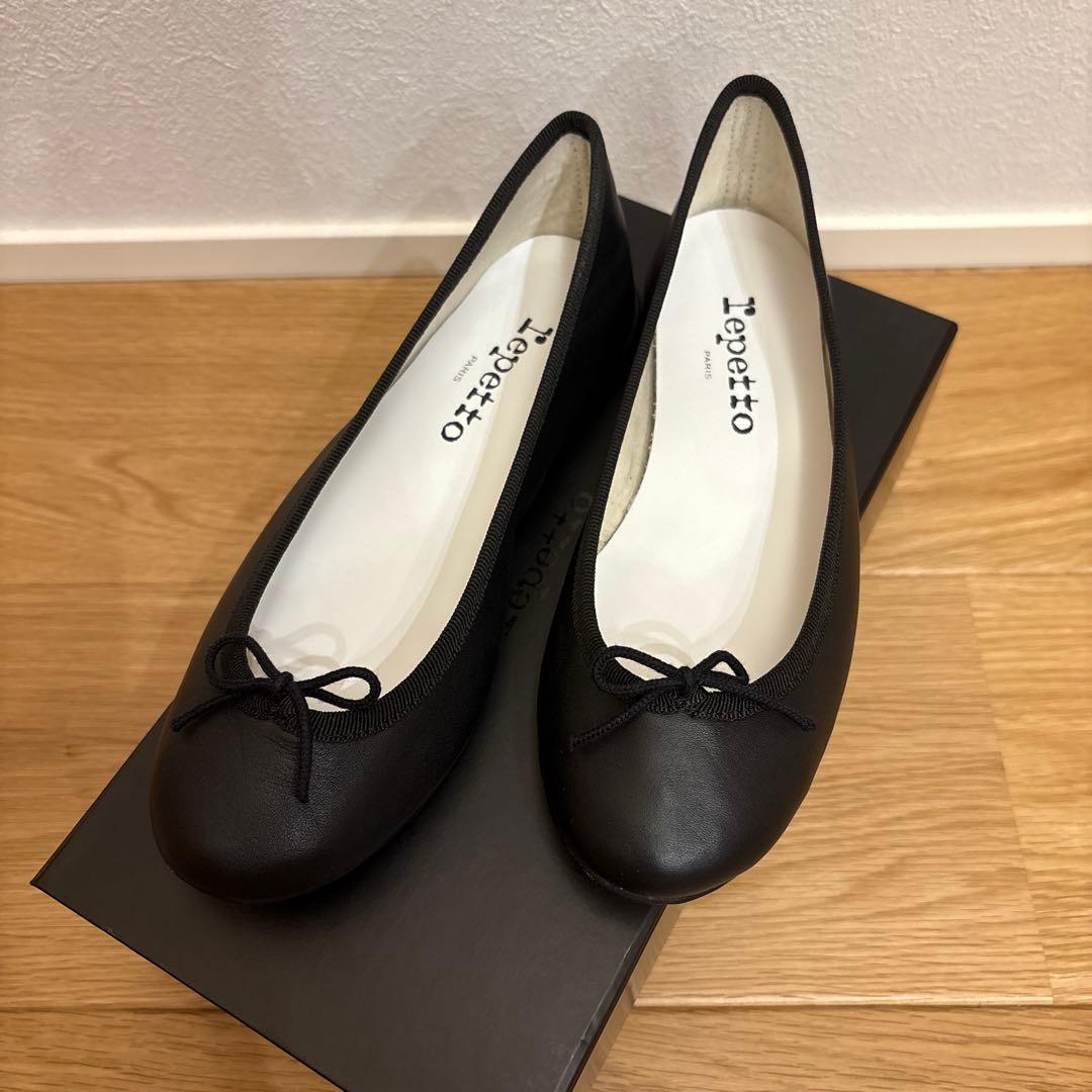 Repetto ブラック バレエシューズ 35