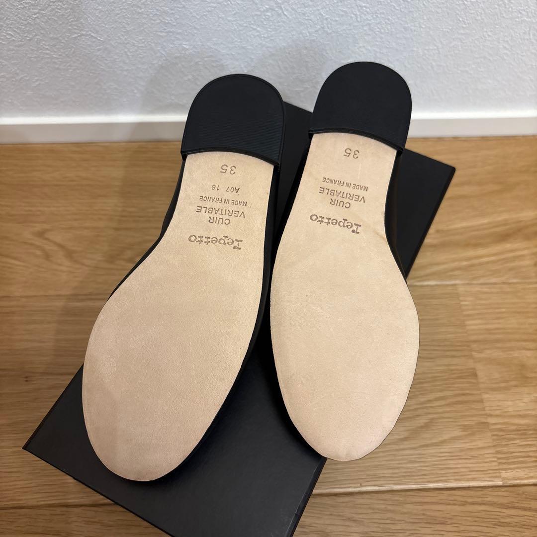 Repetto ブラック バレエシューズ 35