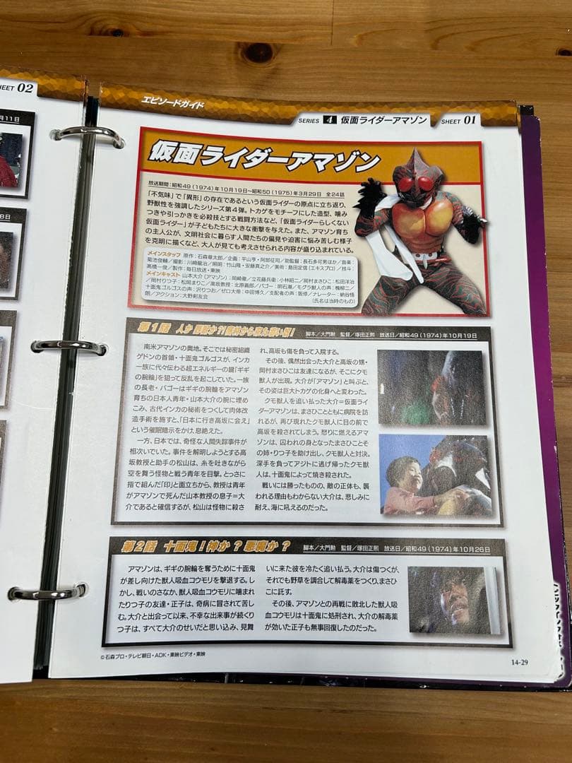 DeAgostini 仮面ライダー OFFICIAL DATA 3冊セット