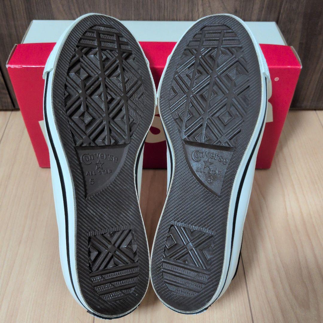 【US5】ワンスター　白×黒　レザー one star　ALL　STAR