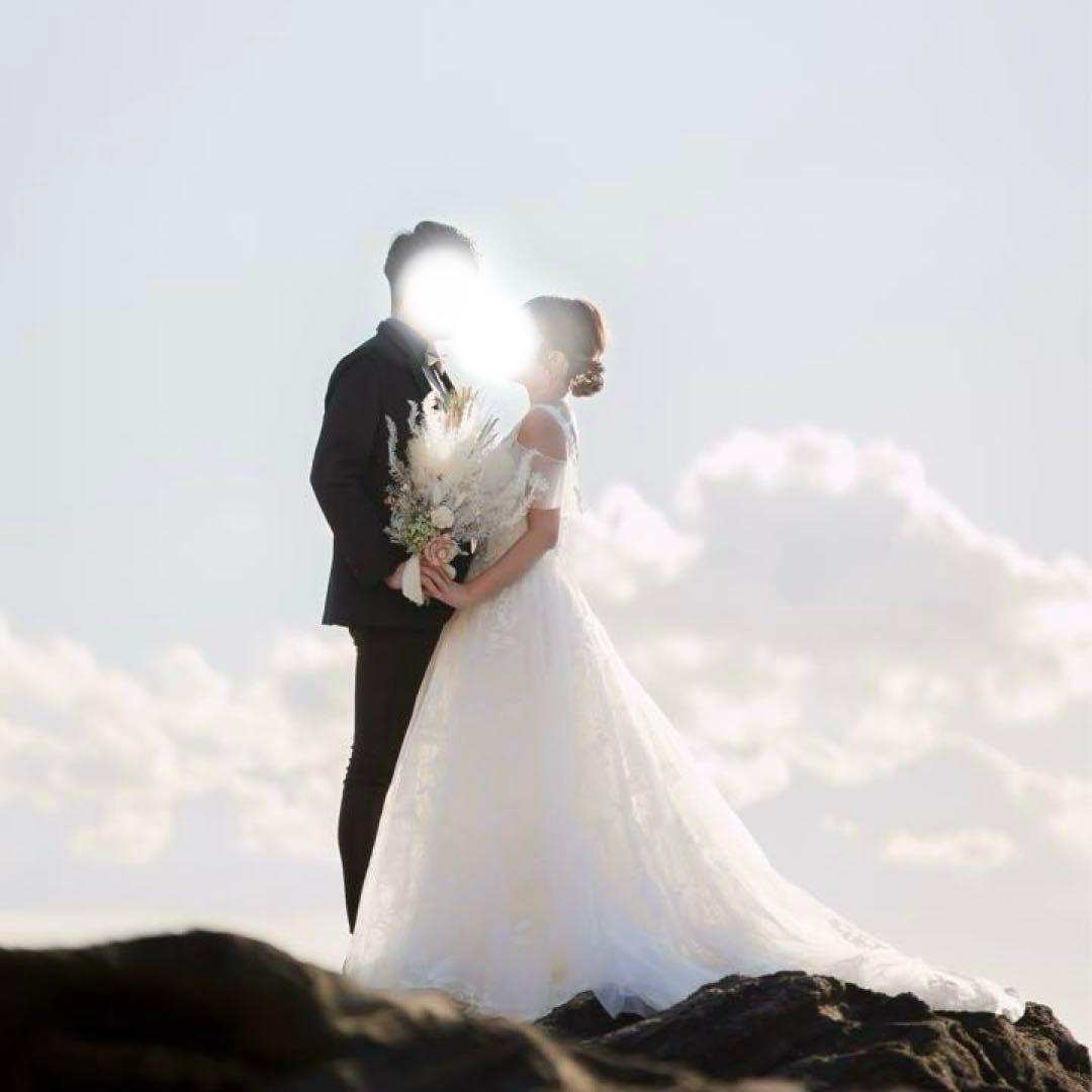 ウエディングドレス　Aライン