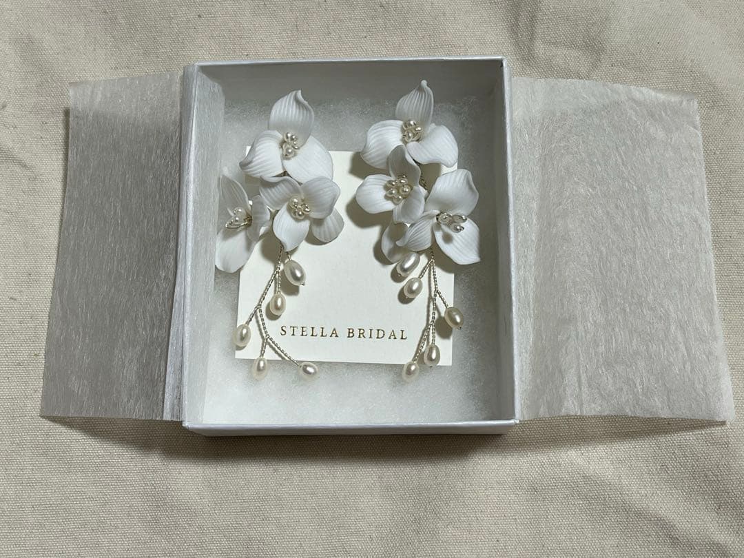 STELLA BRIDAL ブラン・アンジュII イヤリング