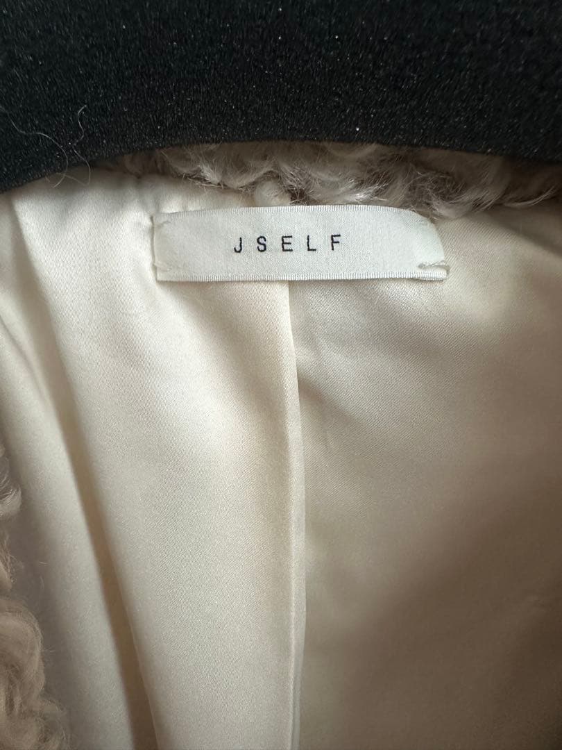 jself Curly Fur Coat サイズ1