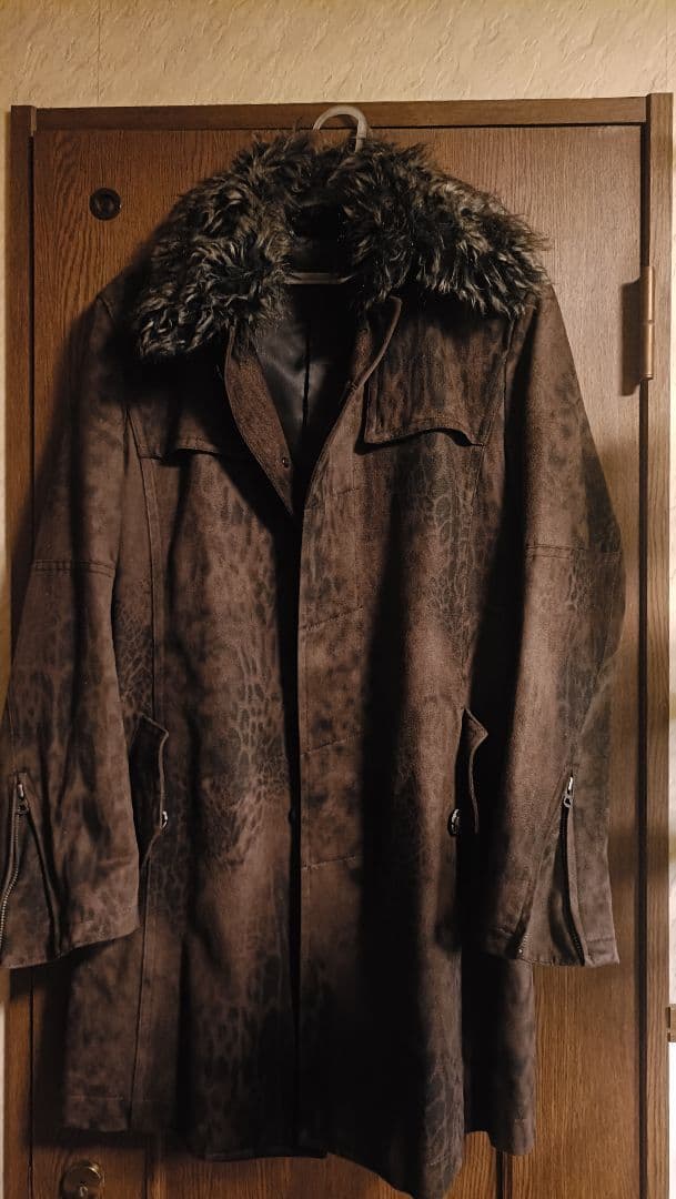 TORNADO MART トルネードマート レオパード柄 トレンチコート ファー