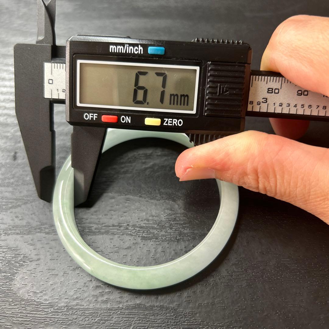 L690)天然ヒスイ　バングル