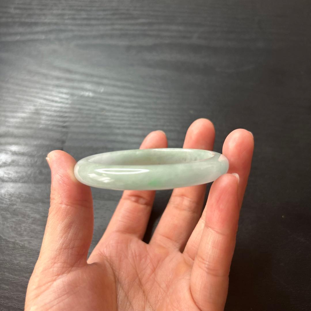 L690)天然ヒスイ　バングル