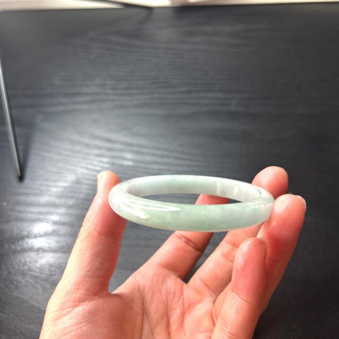 L690)天然ヒスイ　バングル