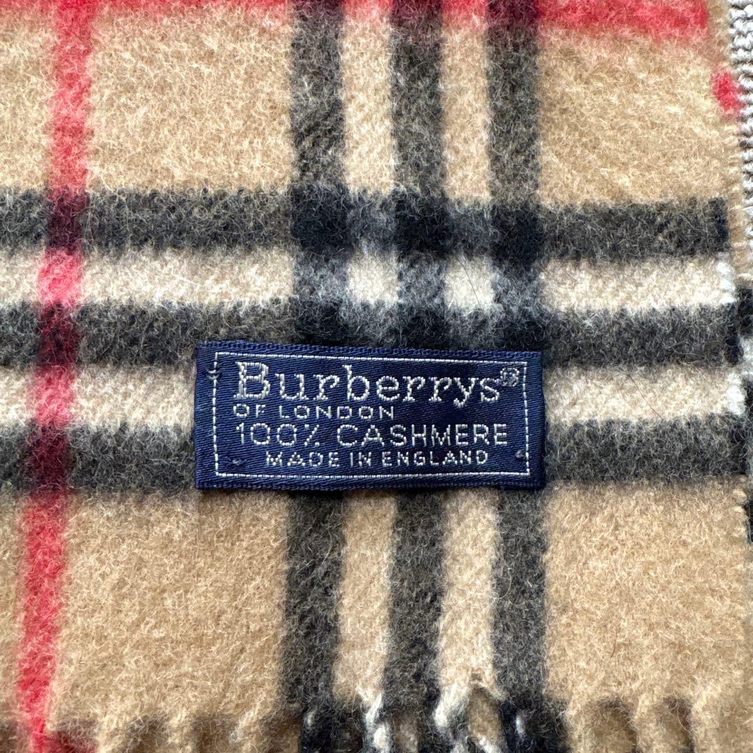 Burberrys 100% カシミヤ マフラー未使用