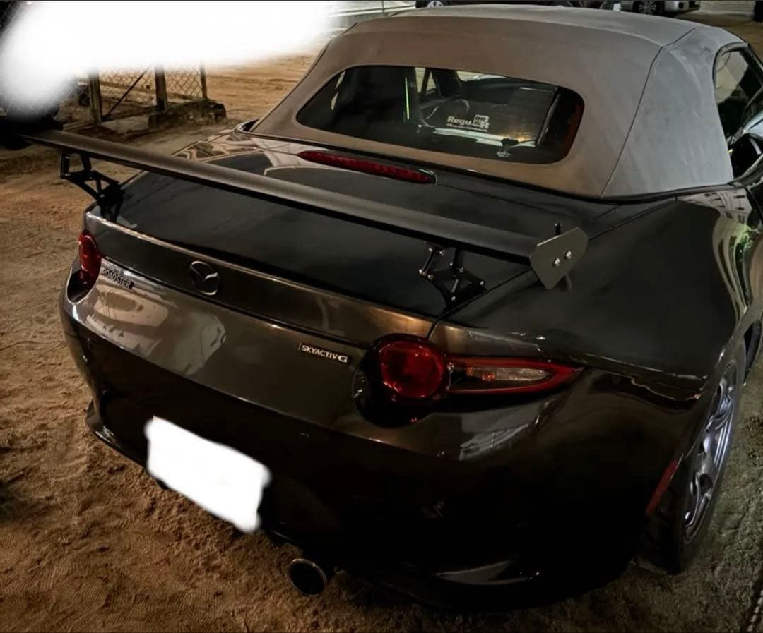 汎用gtウイング(穴開け不要)NDロードスター