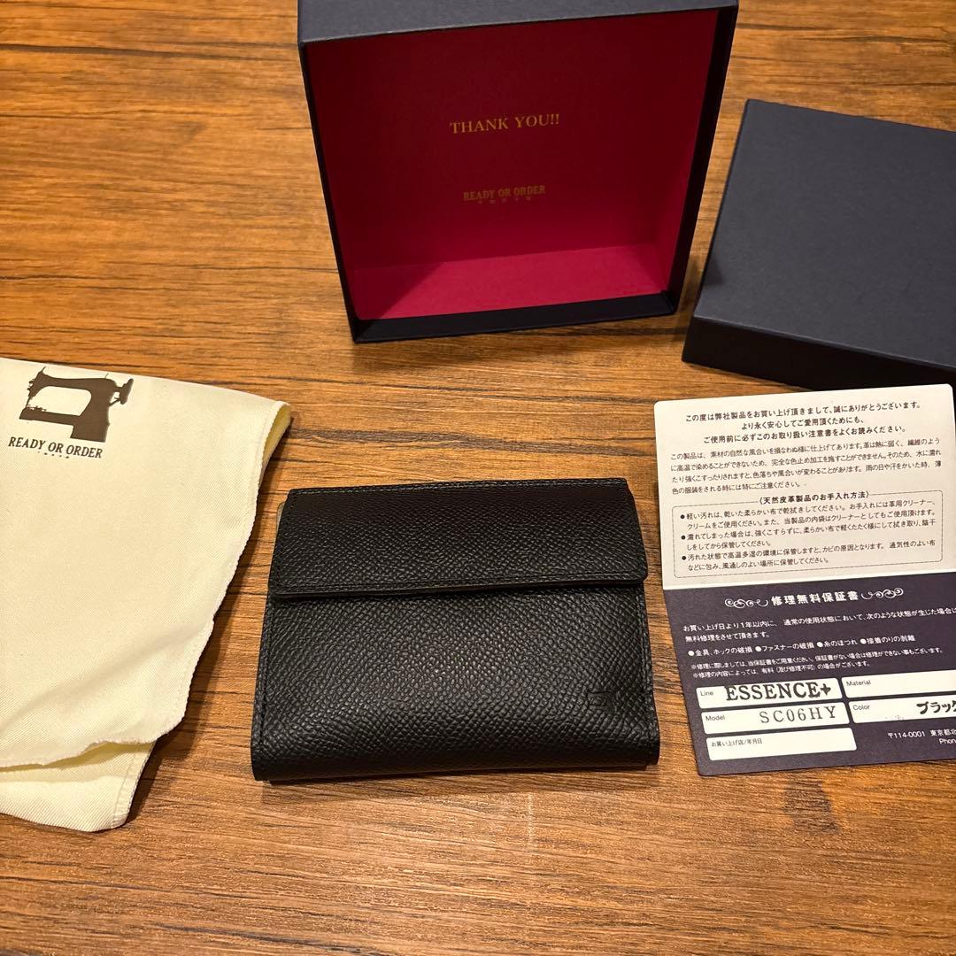 ※最終値下げ‼︎ 美品READY OR ORDER 二つ折り財布 ブラック