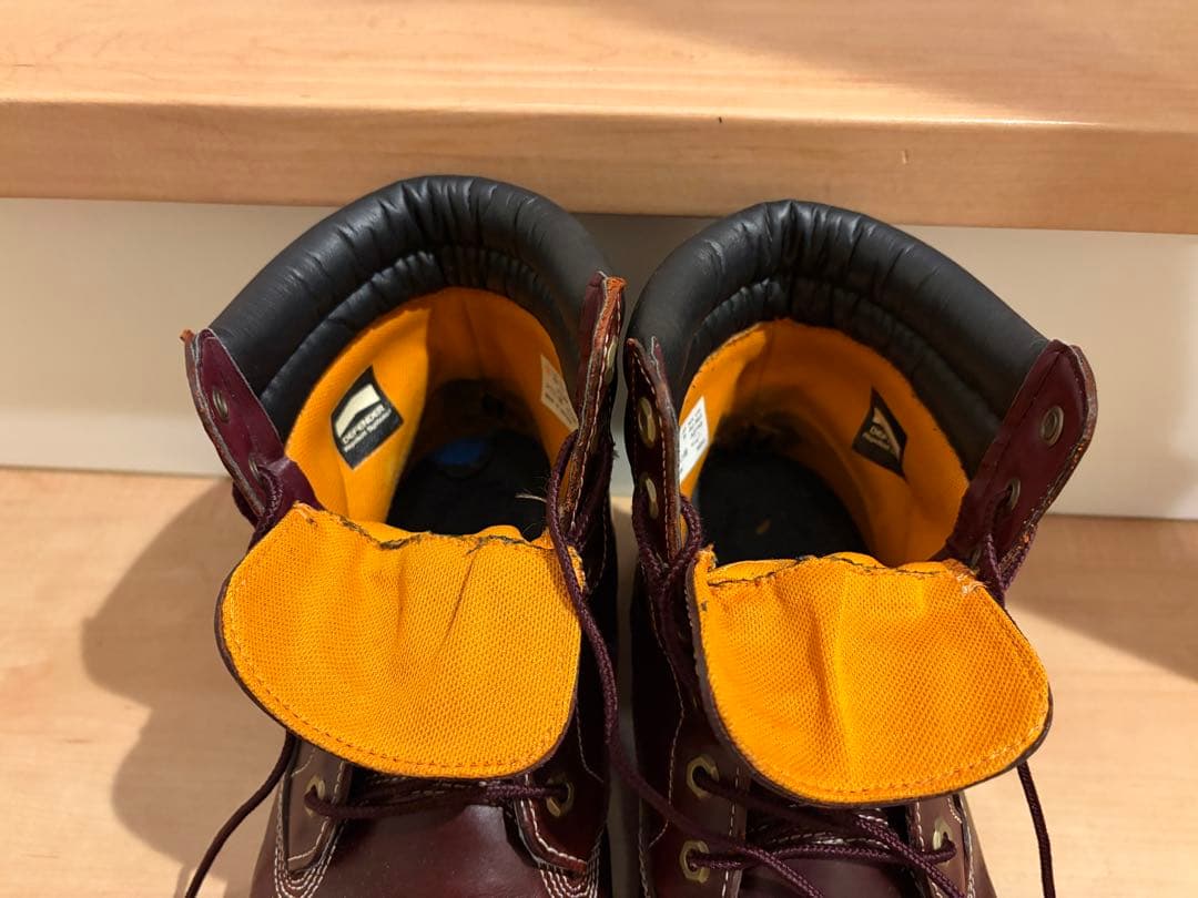 ティンバーランド　ユース6インチベーシックワークブーツ　28cm ブラウンレザー