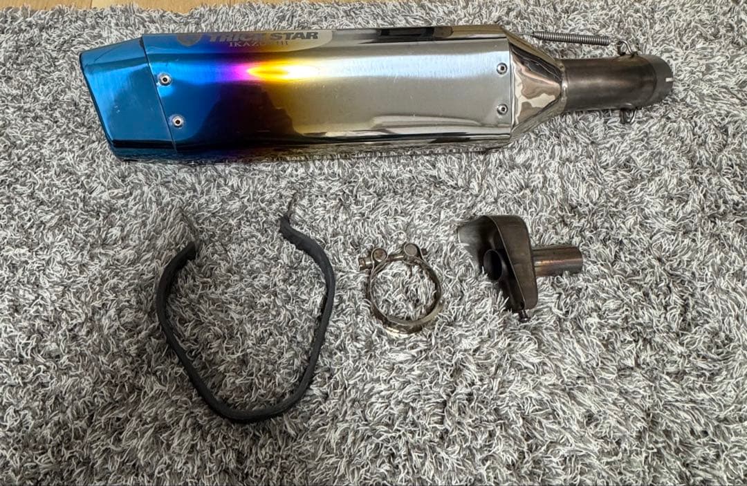 TRICK STAR IKAZUCHI 風マフラー　ZX25R