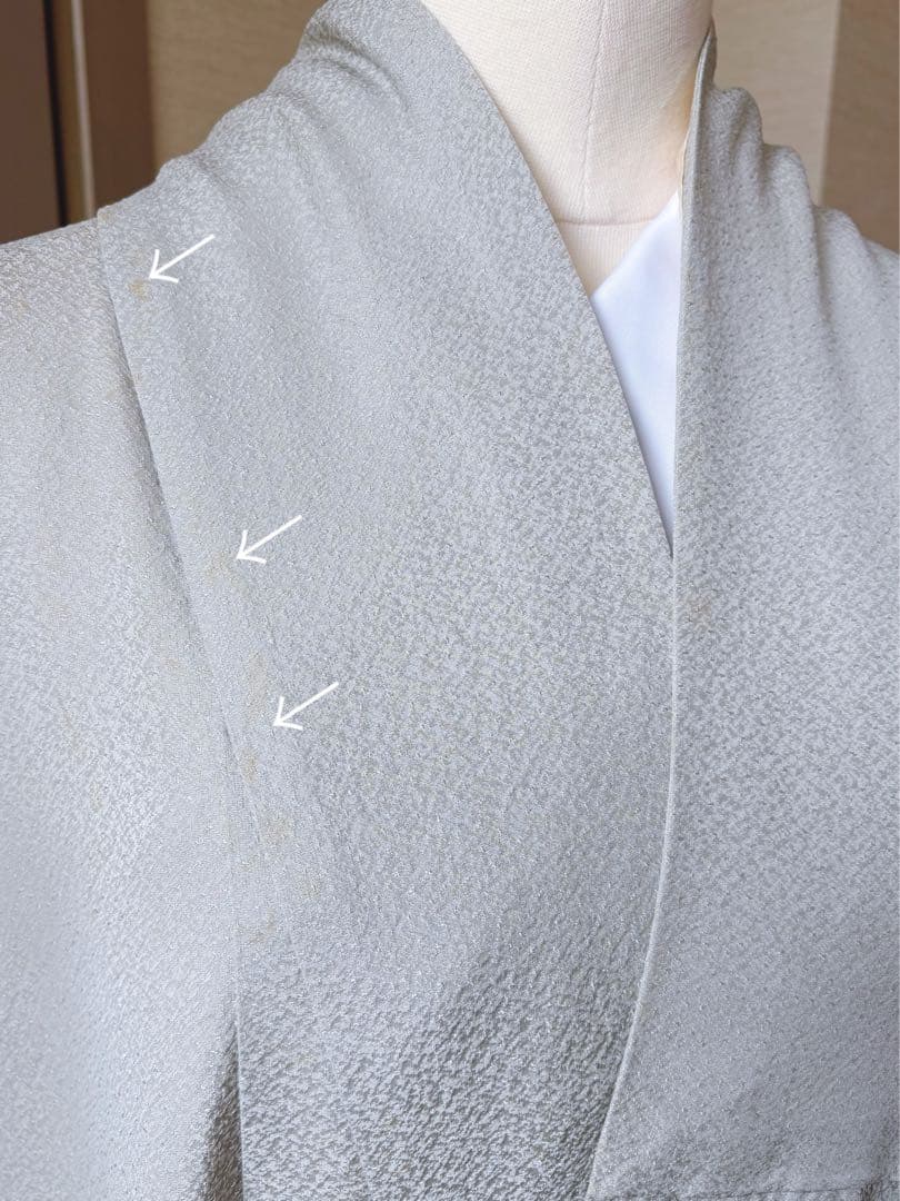 難あり　訪問着　裄65 スワトウ　蘇州　刺繍　卒業式　入学式　S 緑　水色