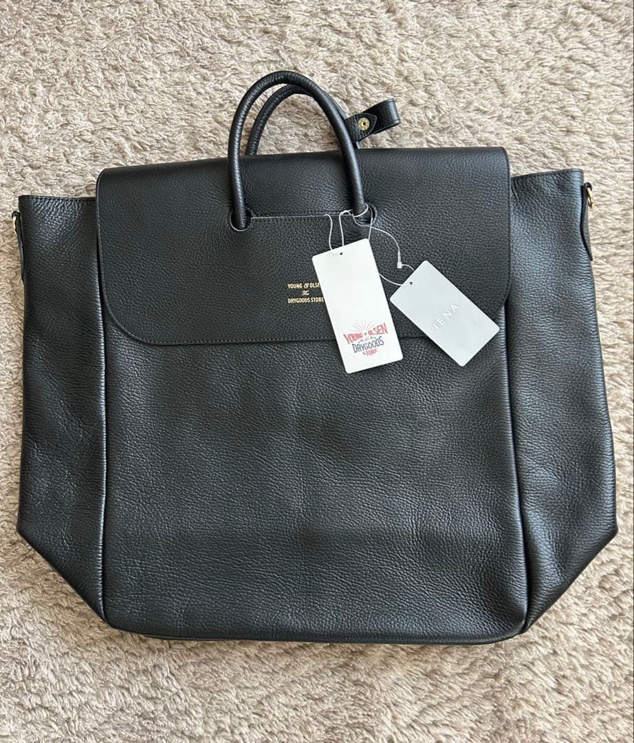 IENA別注YOUNG&OLSEN/ヤングアンドオルセン トートバッグ