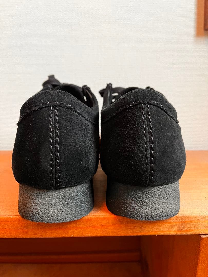 【美品】　クラークスワラビー　Clarks Wallabees EVOブラック