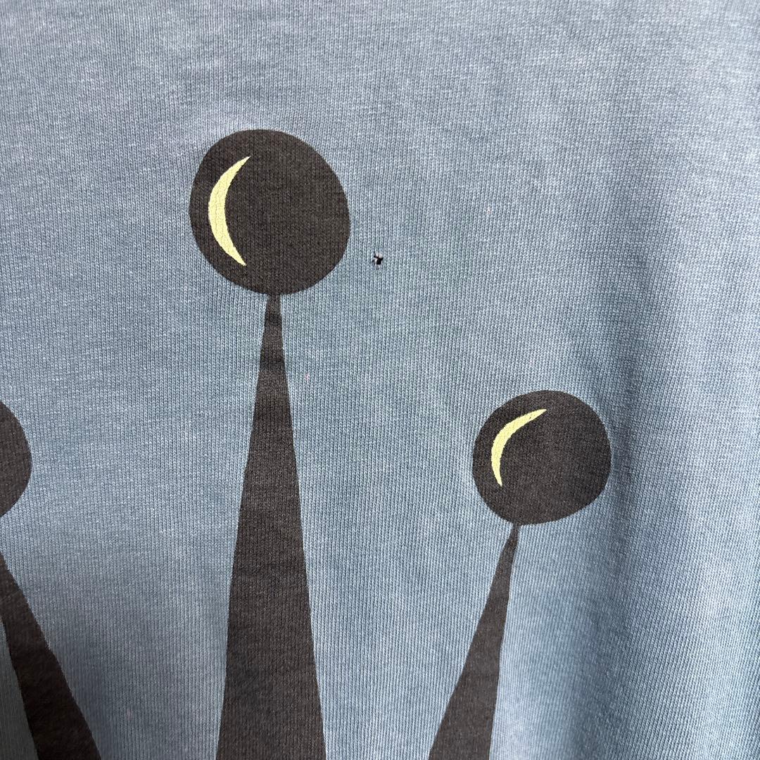 特別セール　80.90s初期　黒タグold stussy 折れクラウン　ロンT