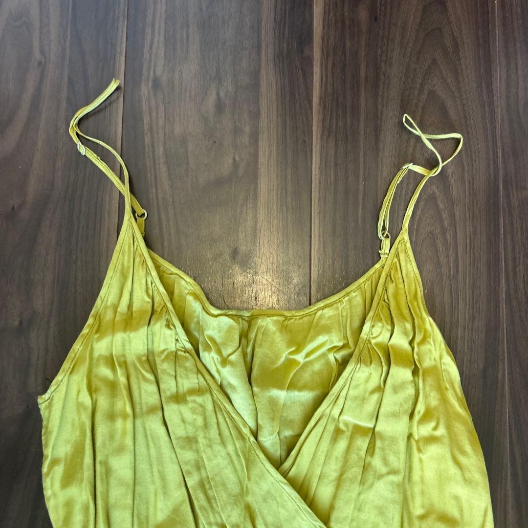 MYLAN イエローサロペット 収納袋付き