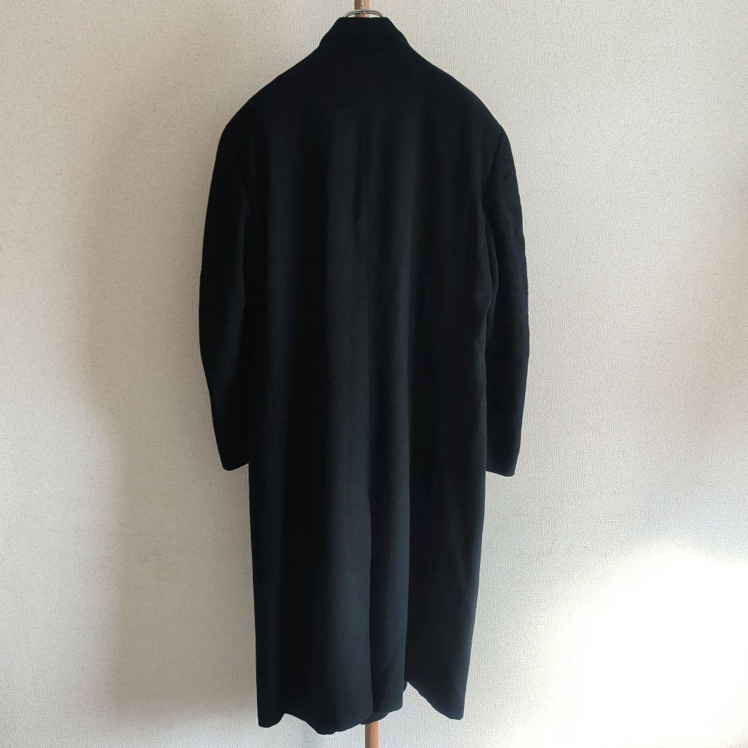 希少 ARTIGIANO ダブルチェスターコート 超ロングコート カシミヤ混紡