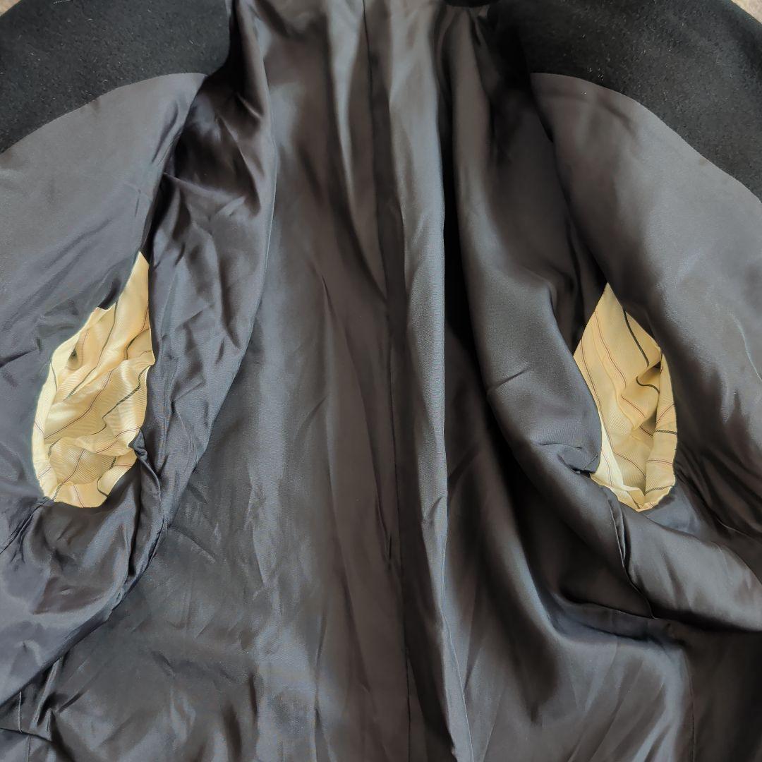 希少 ARTIGIANO ダブルチェスターコート 超ロングコート カシミヤ混紡