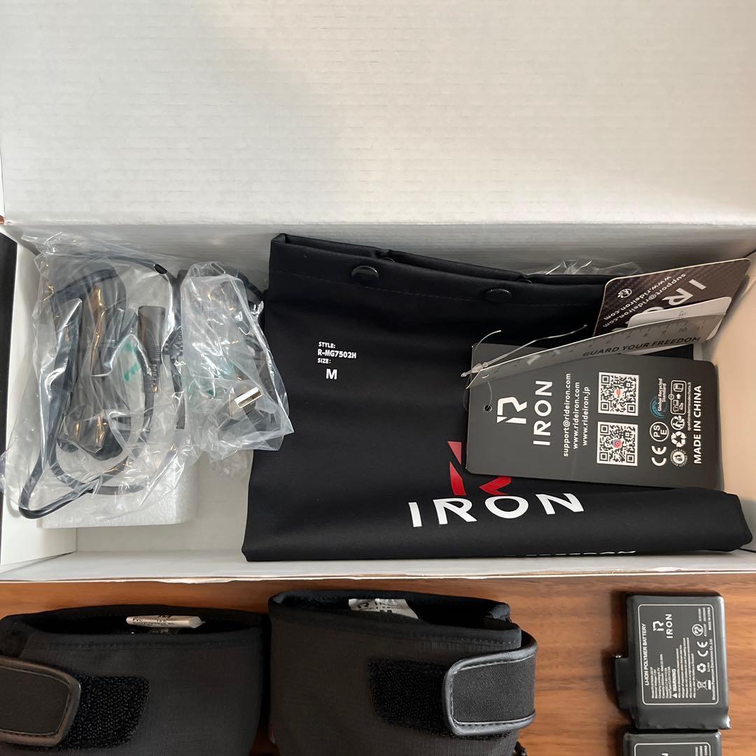 RIDEIRON 電熱グローブ Mサイズ