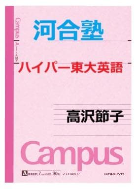 【河合塾】『ハイパー東大英語　高沢節子　第1講授業ノート』　　+α