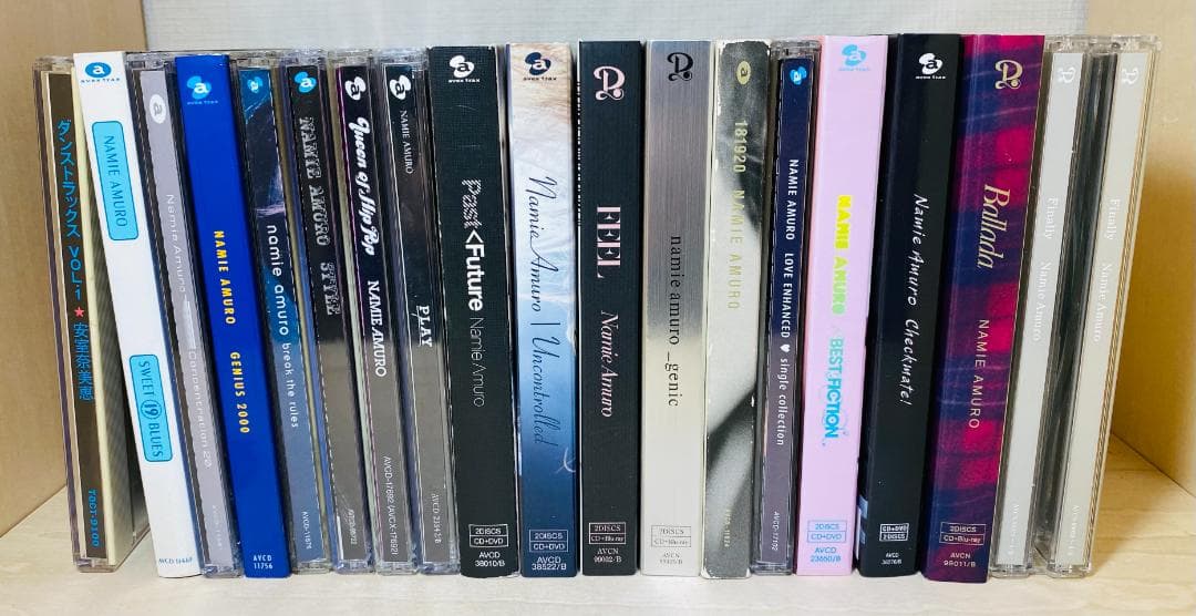 【全セット】 安室奈美恵 CD アルバム 全18枚セット CD+DVD,BD