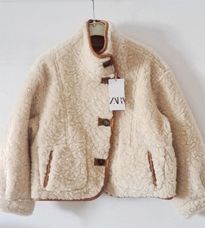 大人気　ZARA リバーシブルダブルフェイスジャケット　 XSサイズ