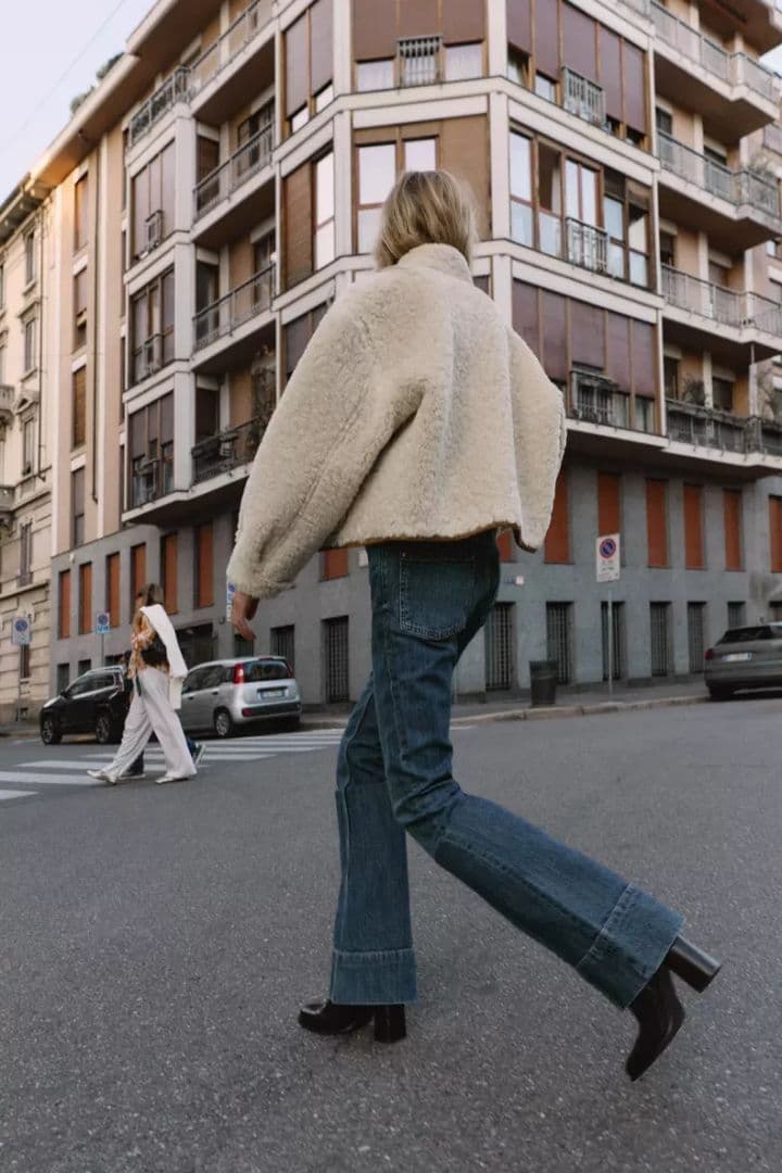 大人気　ZARA リバーシブルダブルフェイスジャケット　 XSサイズ