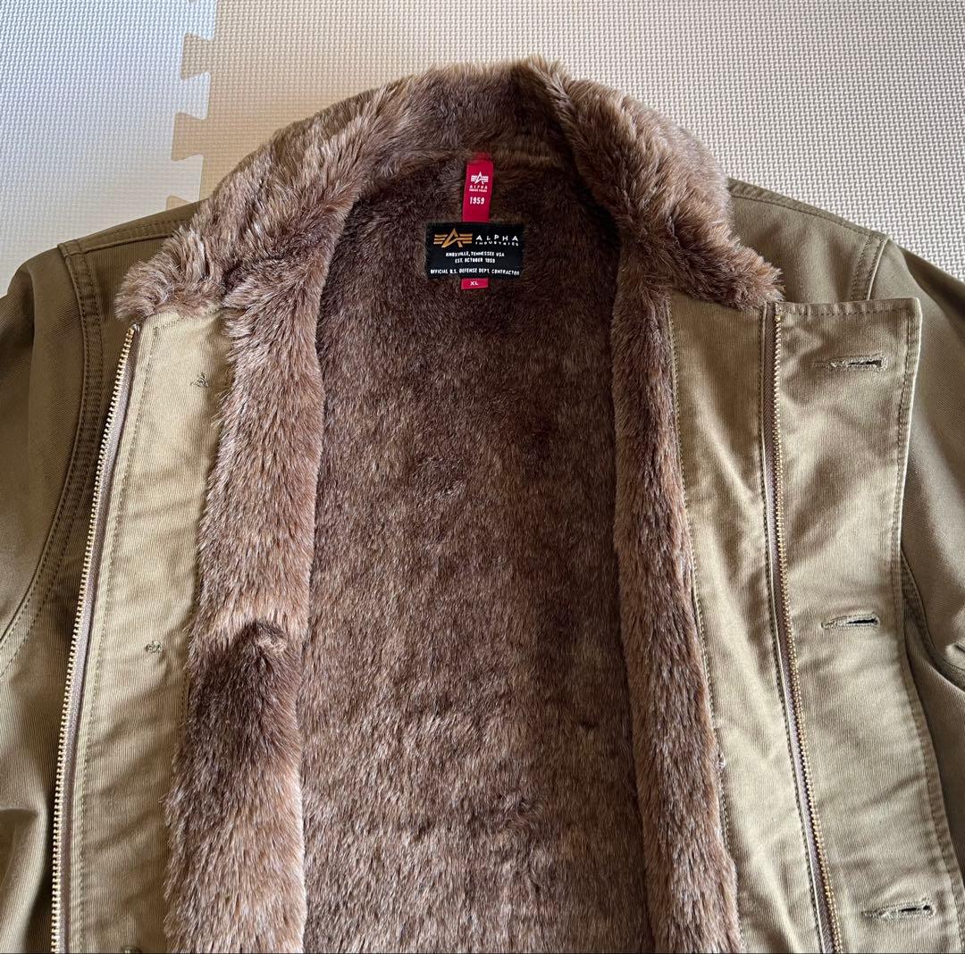 【タケシ】ALPHA アルファINDUSTRIES N-1デッキジャケット