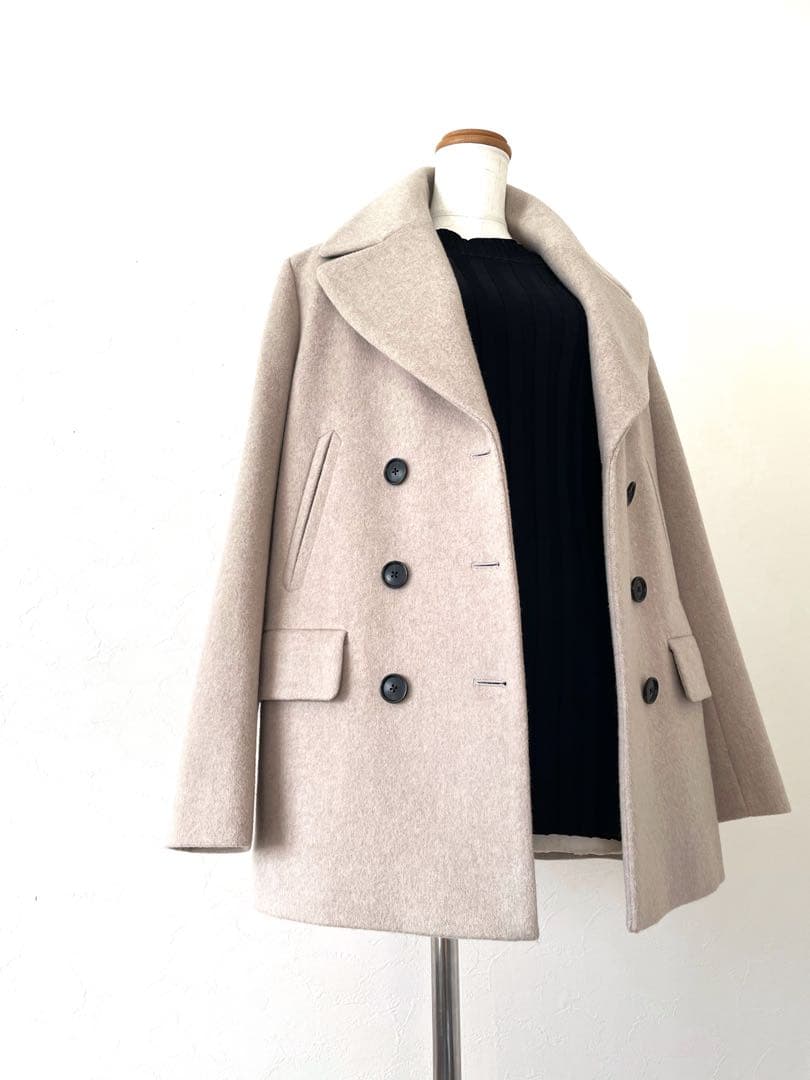 美品 ポールスミス 定価8万 Aライン ダブルコート