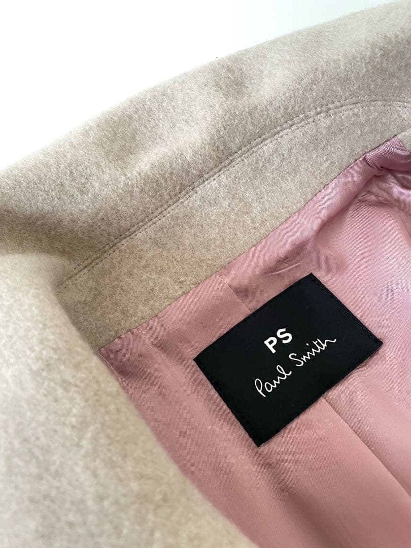 美品 ポールスミス 定価8万 Aライン ダブルコート