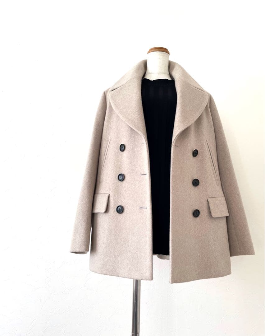 美品 ポールスミス 定価8万 Aライン ダブルコート