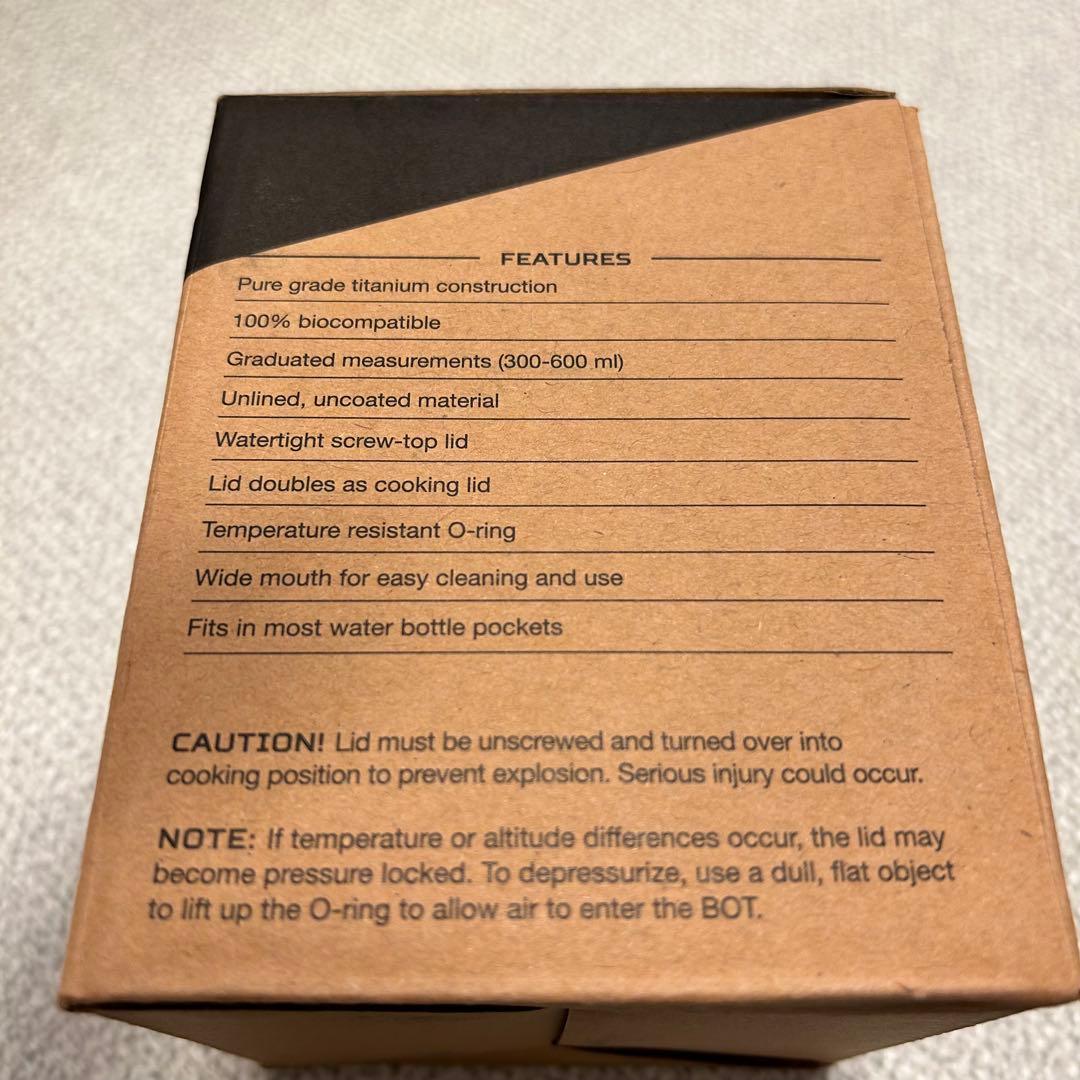 新品　VARGO BOT 700 チタン製　バーゴ　ボット 700