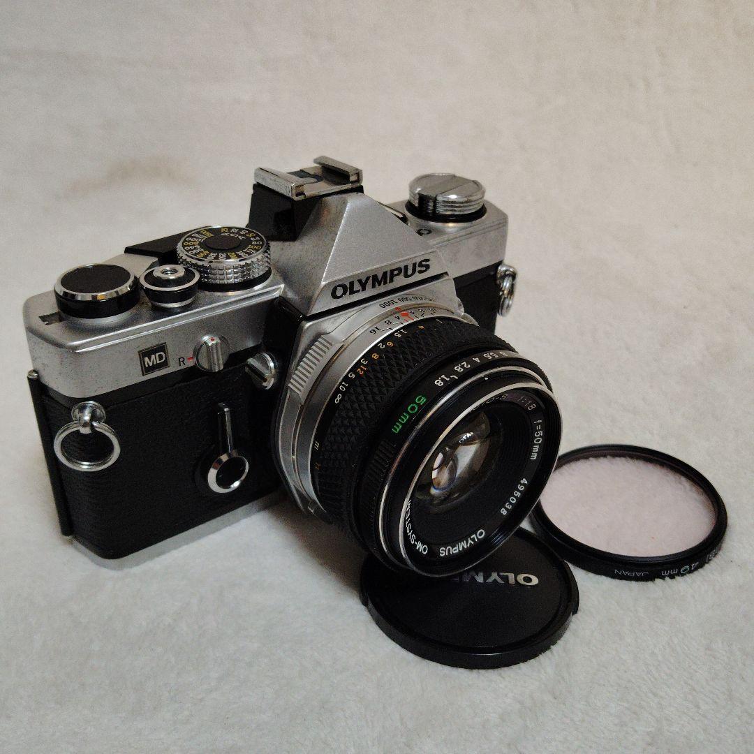 ■美品■ OLYMPUS OM-1 F.ZUIKO 50mmf1.8 露出OK