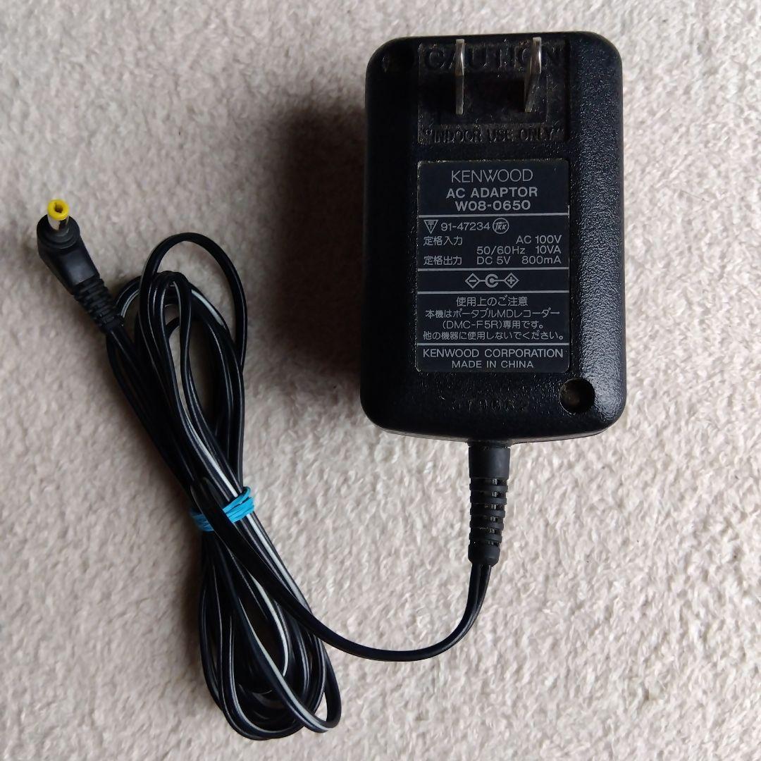 KENWOOD ポータブルMDレコーダー DMC-F5R（中古品）の出品です。