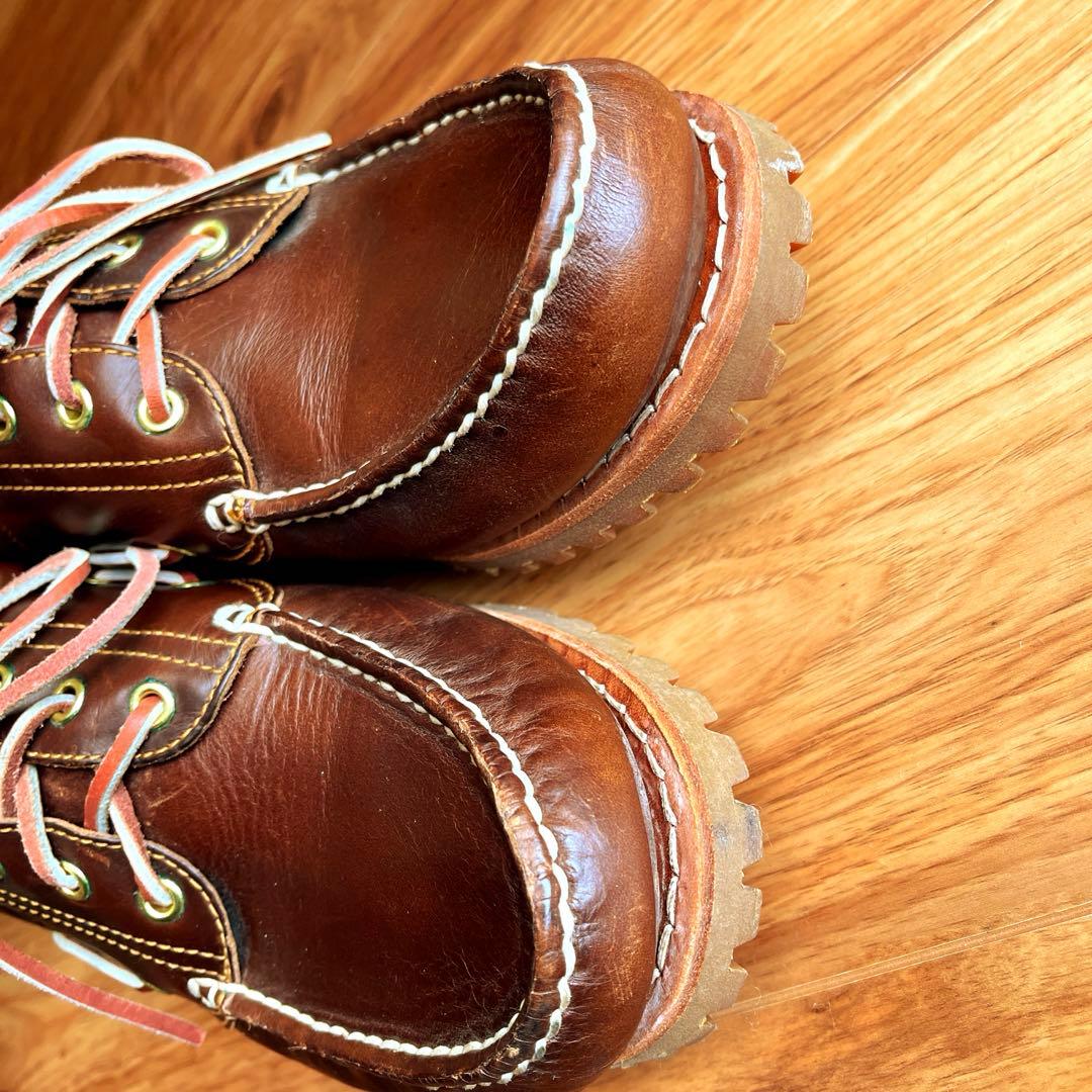 【極美品】TIMBERLAND 3EYE CLASSIC LUG モカシン