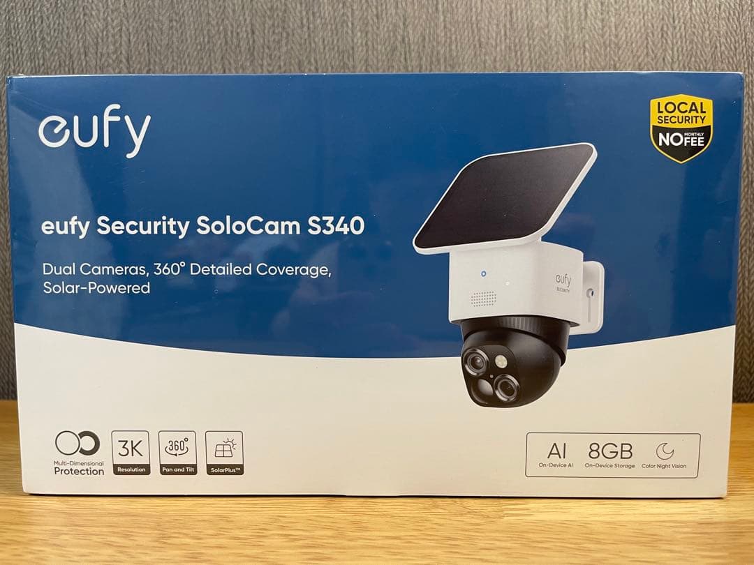 ★☆【未開封品】Anker eufy Security SoloCam S340