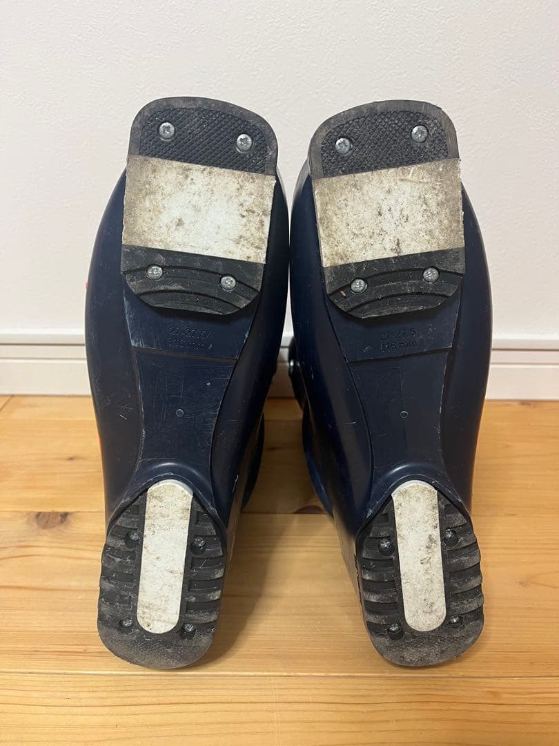 LANGE RX スキーブーツ ネイビー/オレンジ