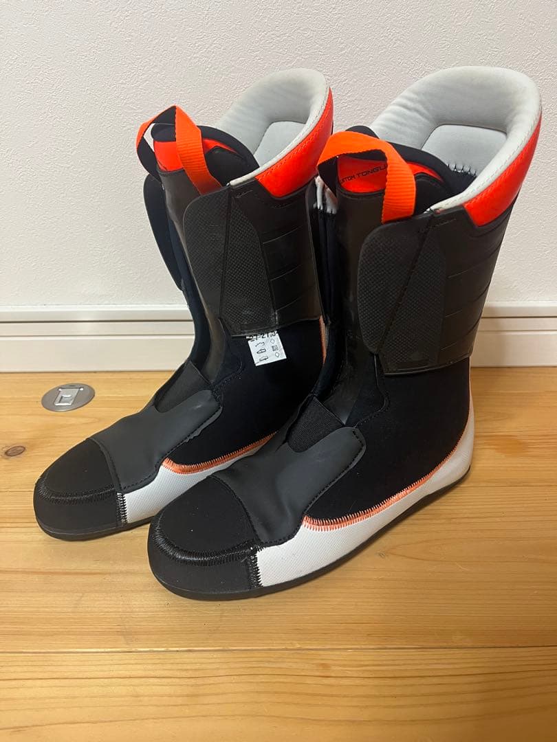 LANGE RX スキーブーツ ネイビー/オレンジ