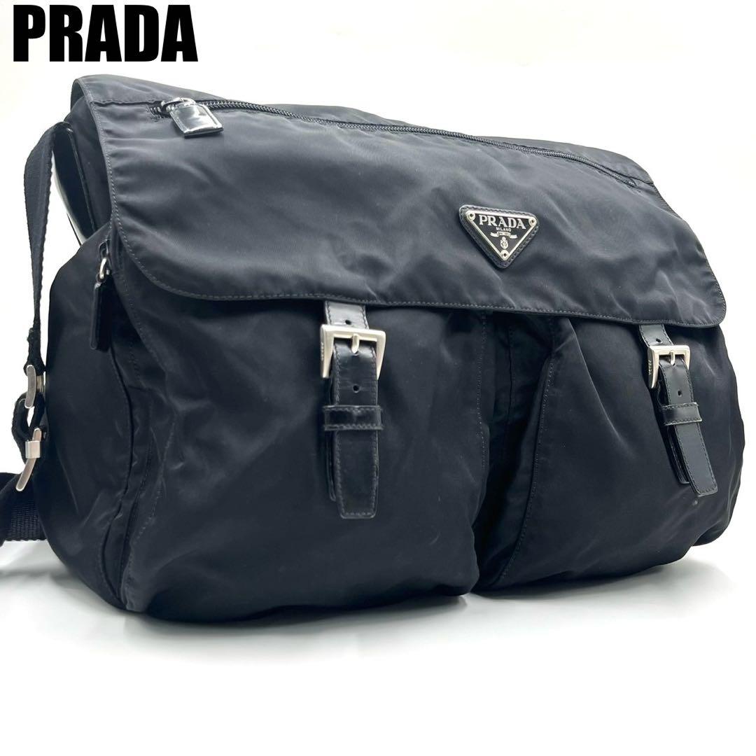 プラダ　メッセンジャーバッグ　ポコノ　テスート　ショルダー　24102101