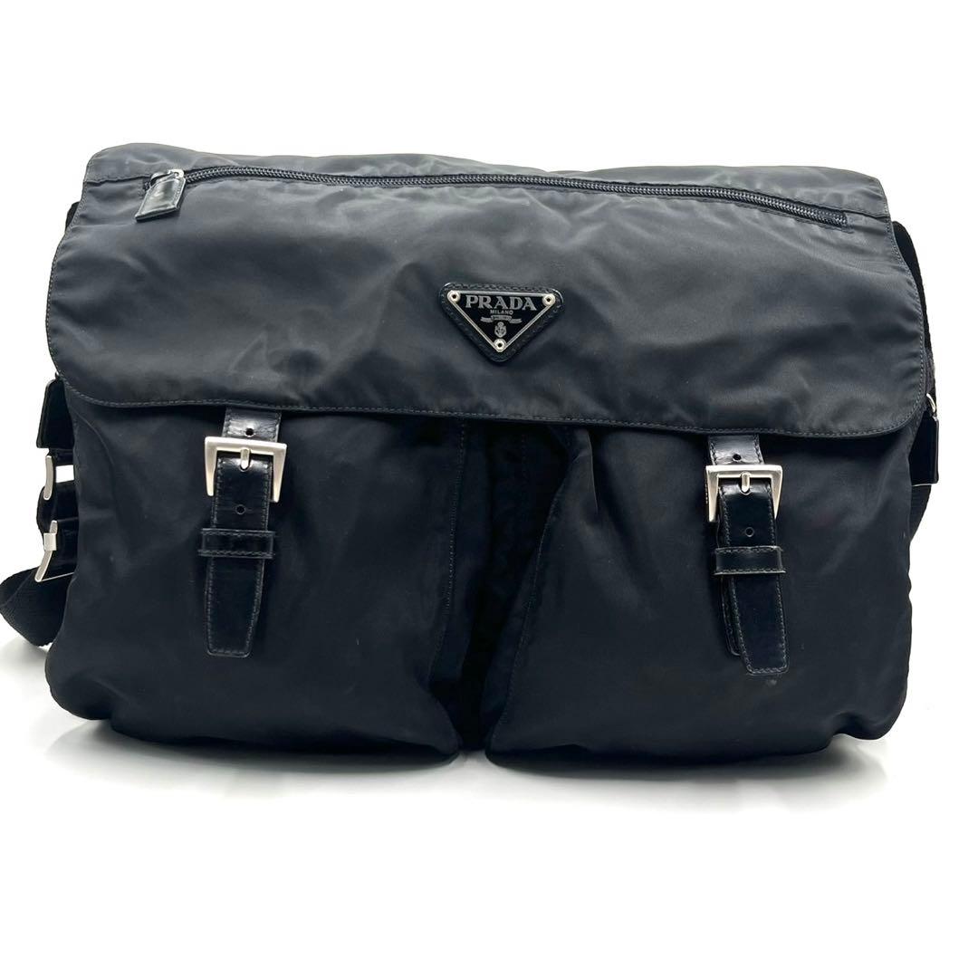 プラダ　メッセンジャーバッグ　ポコノ　テスート　ショルダー　24102101